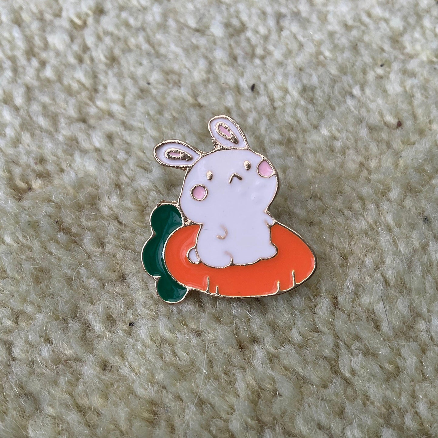 Assorted Bunny Rabbit Pin Badge - 10 Styles - Bunny Creations