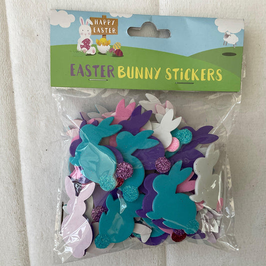 Bumper Bag of Bunny Rabbit Foam Sticker Embellishments - Bunny Creations
