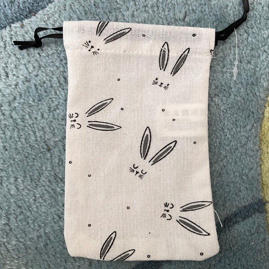 Fabric Bunny Rabbit Gift Bag - Bunny Creations