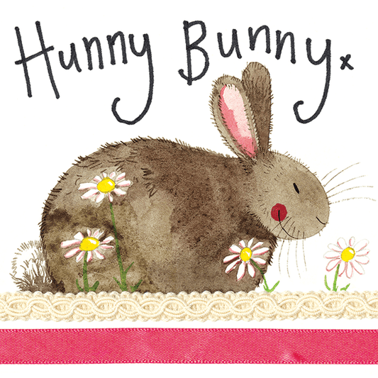 Alex Clark Hunny Bunny Rabbit Small Card