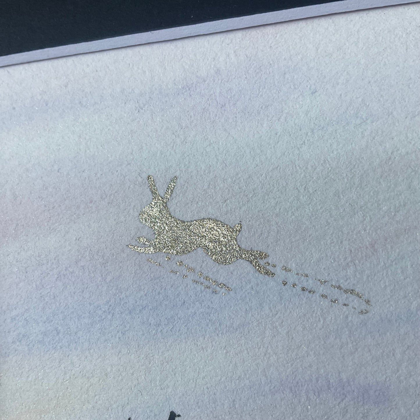 Close up ‘Binky Free’ - Original Bunny Watercolour Painting  6” x 4”