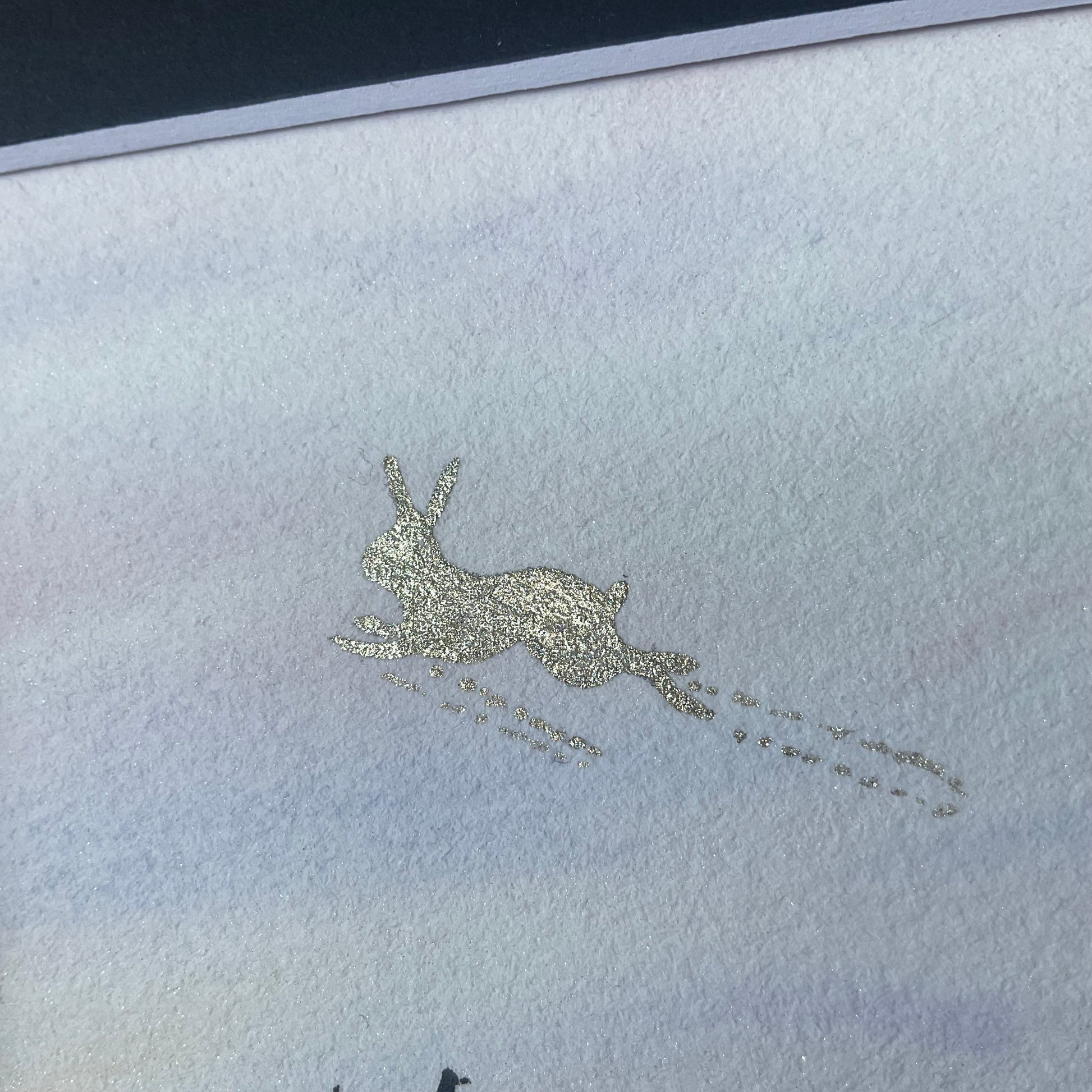 Close up ‘Binky Free’ - Original Bunny Watercolour Painting  6” x 4”