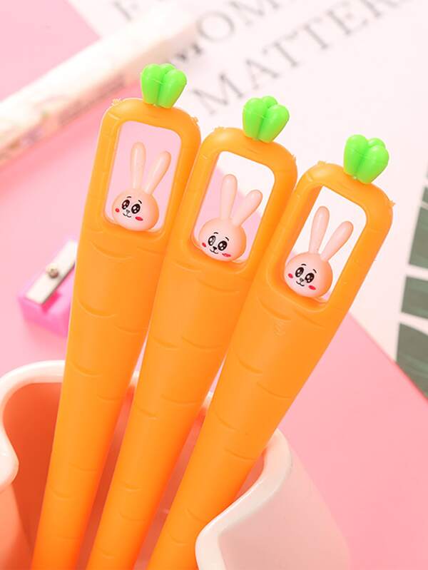 Carrot and Bunny Pen Close up