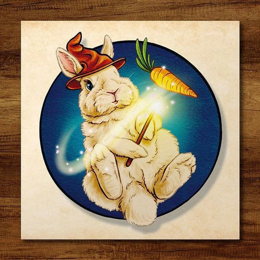 Firlefanz Designs Magic Rabbit Art Card