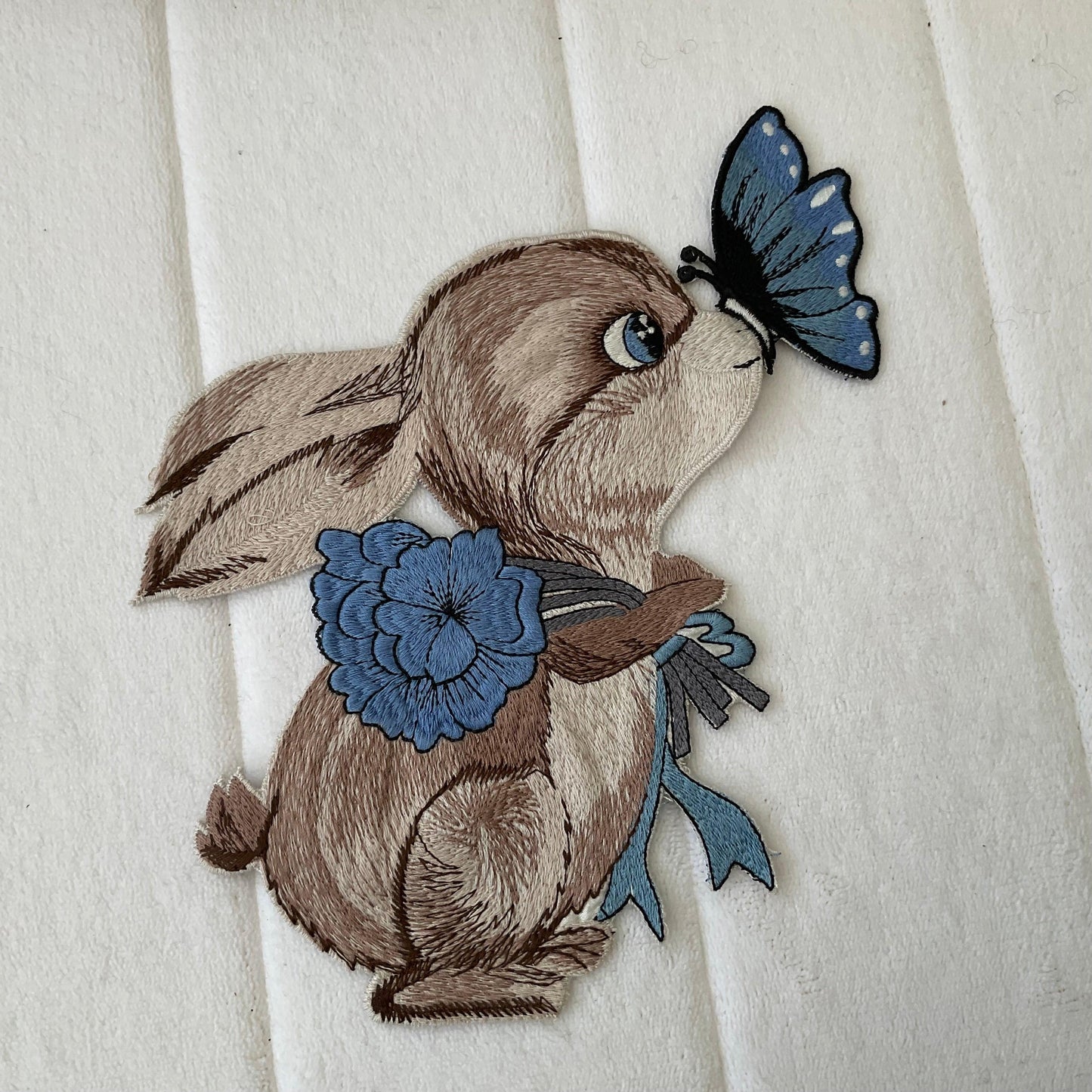Large Bunny Rabbit Sew On Patch - Bunny Creations