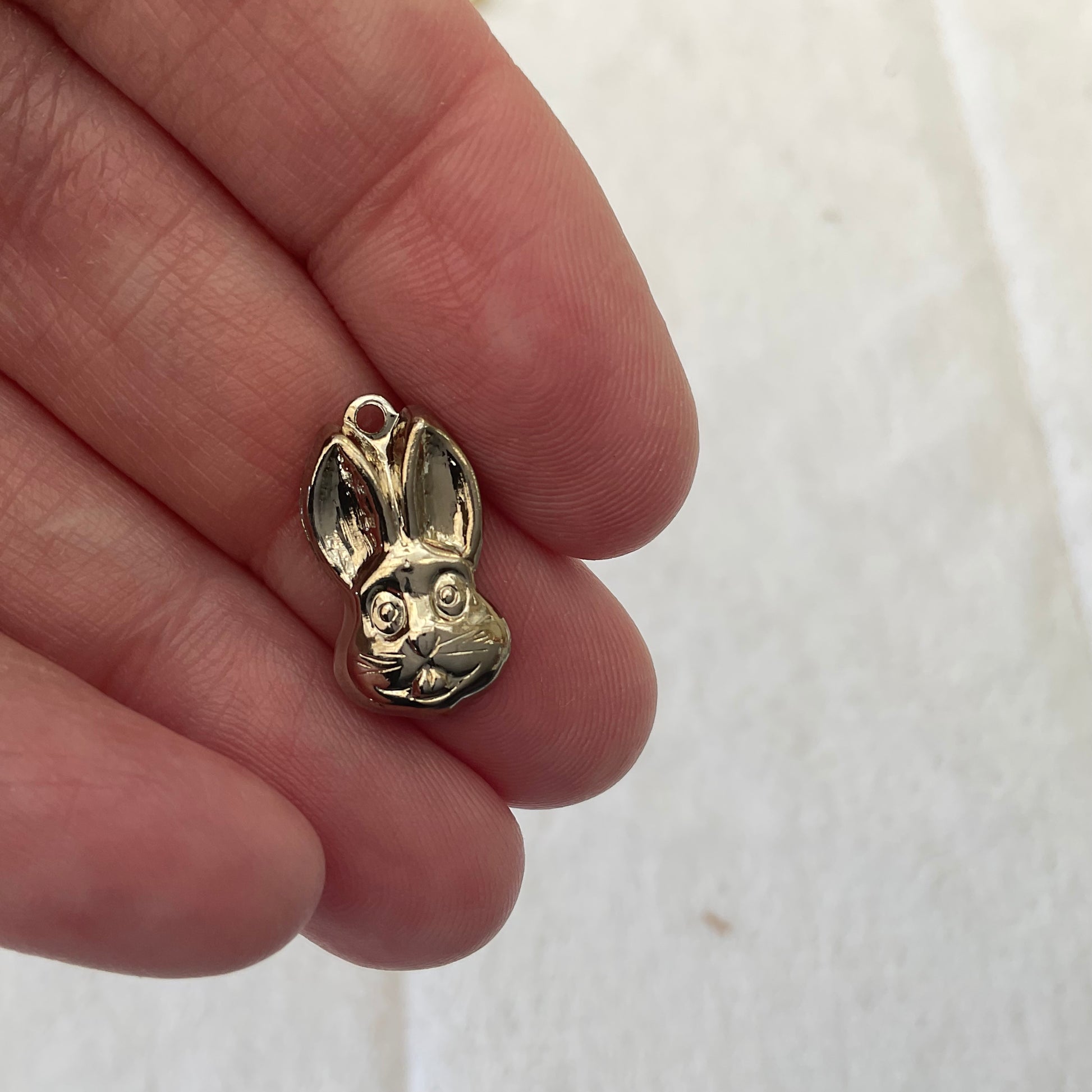 Metal Bunny Rabbit Charms - Lots of Designs - Bunny Creations