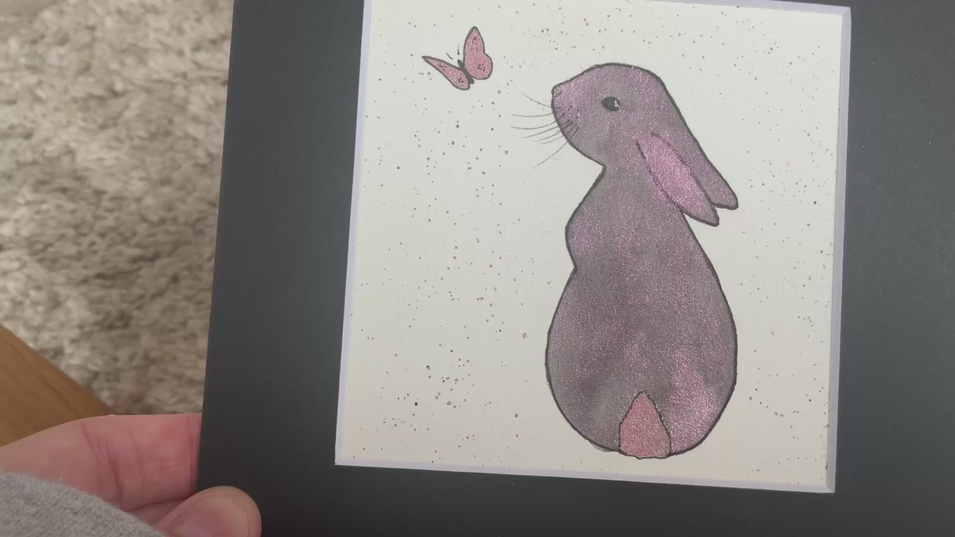 Video colourburst  bunny