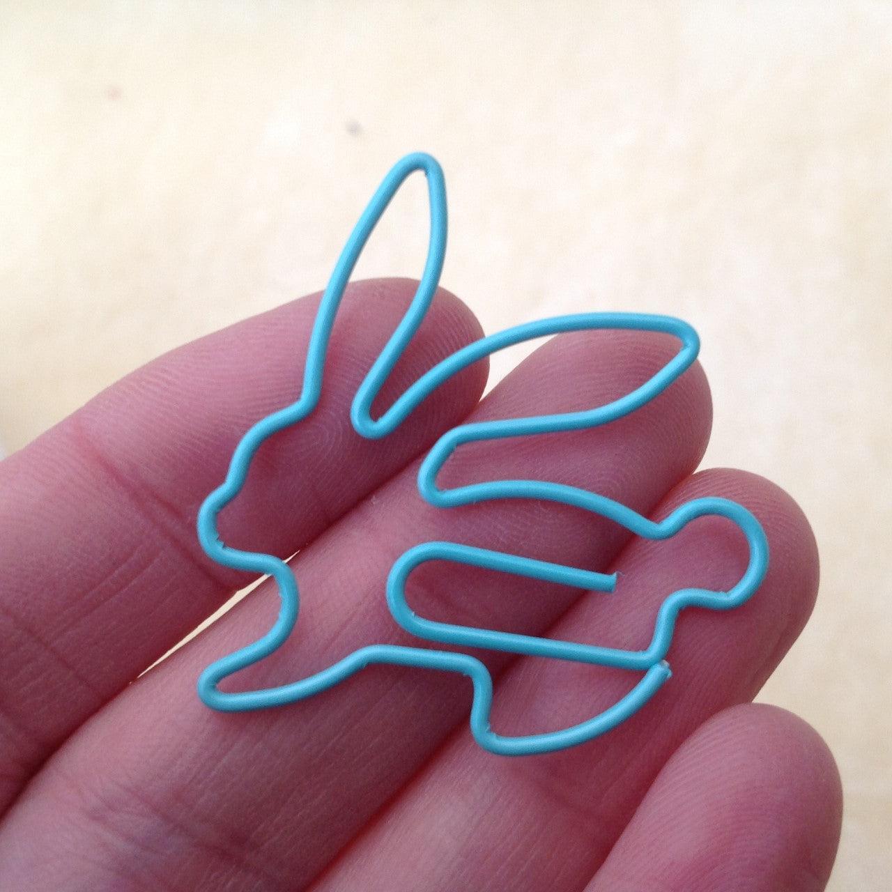 Belle & Boo Bunny Rabbit Shaped Paper Clip Box - Bunny Creations