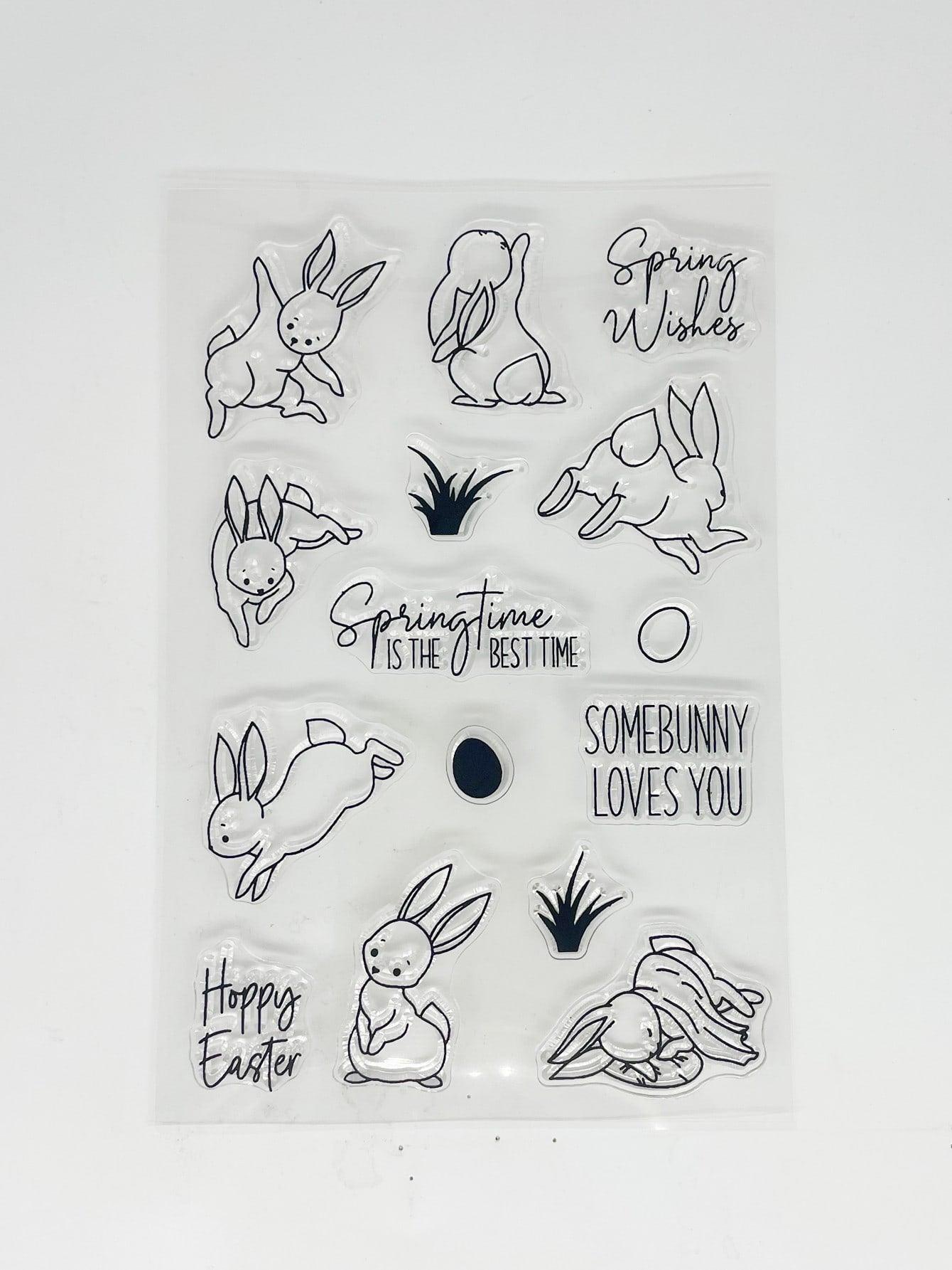 Bunny Rabbit Craft Stamps - Bunny Creations