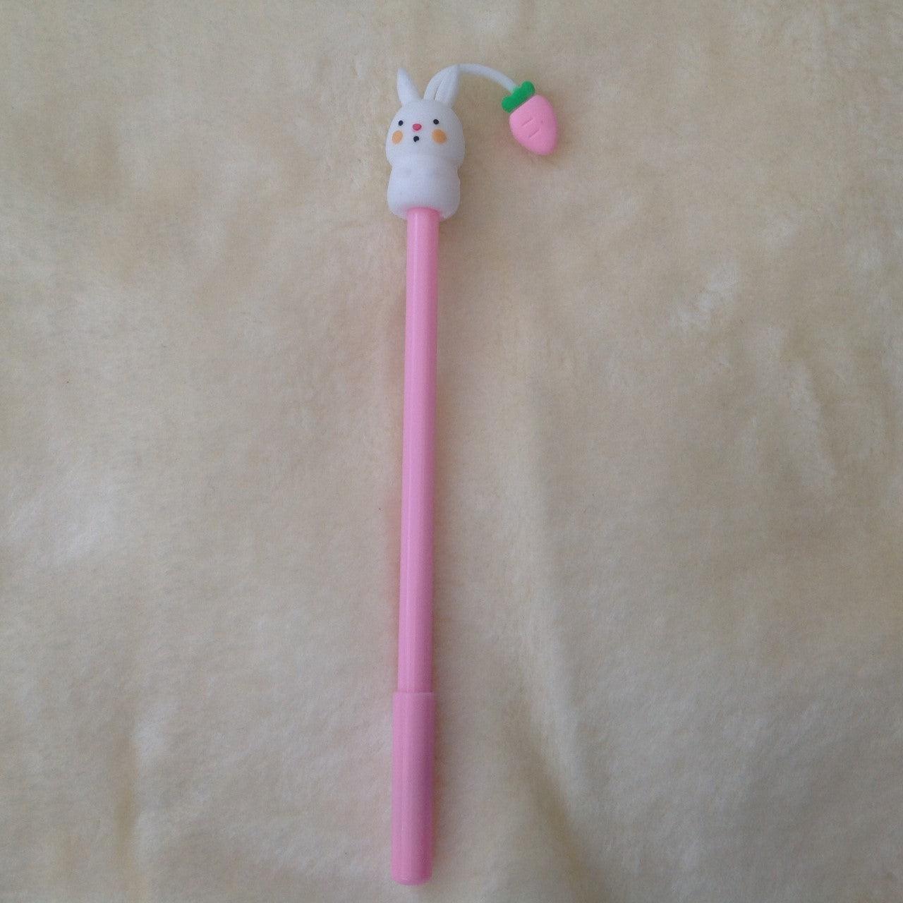 Pink Bunny Rabbit Pen - Bunny Creations