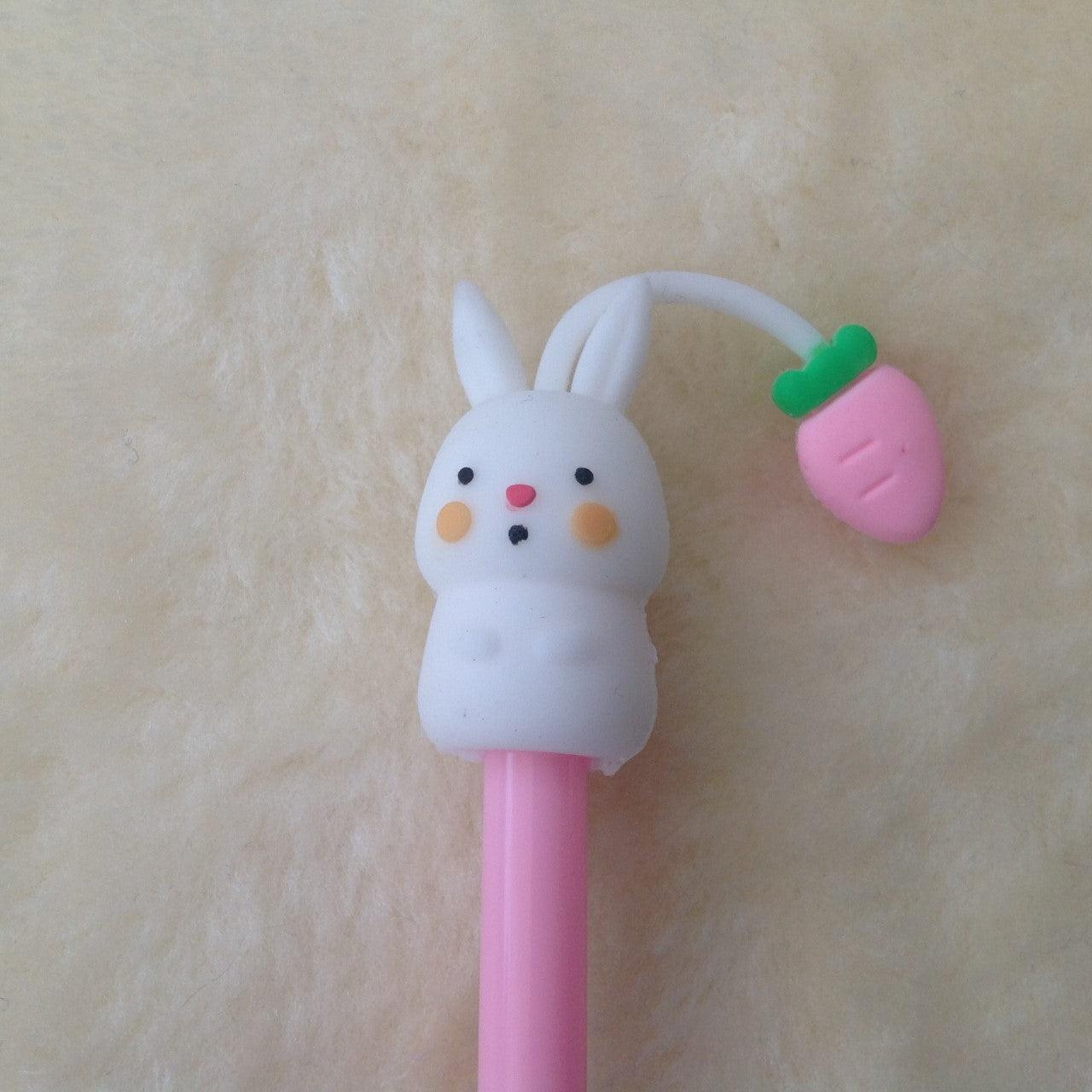 Pink Bunny Rabbit Pen - Bunny Creations